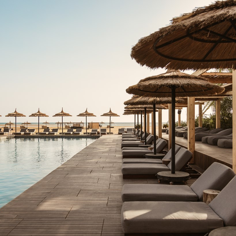 Outdoor pool at El Gouna